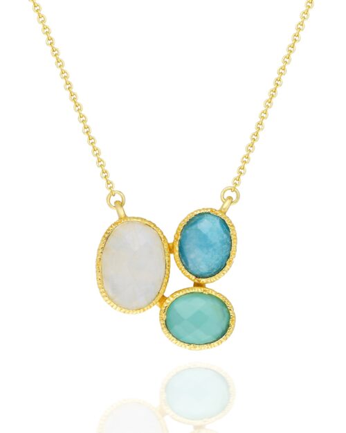 Multi Stone Necklace