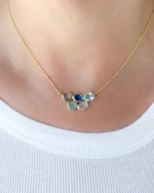 Multi Stone Necklace