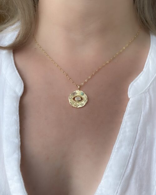 Good Luck Eye and Star Necklace